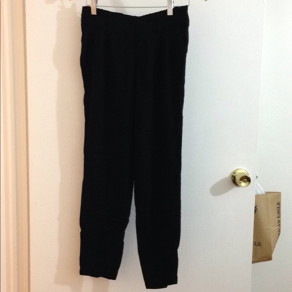 Old Navy women's black soft pants size SP